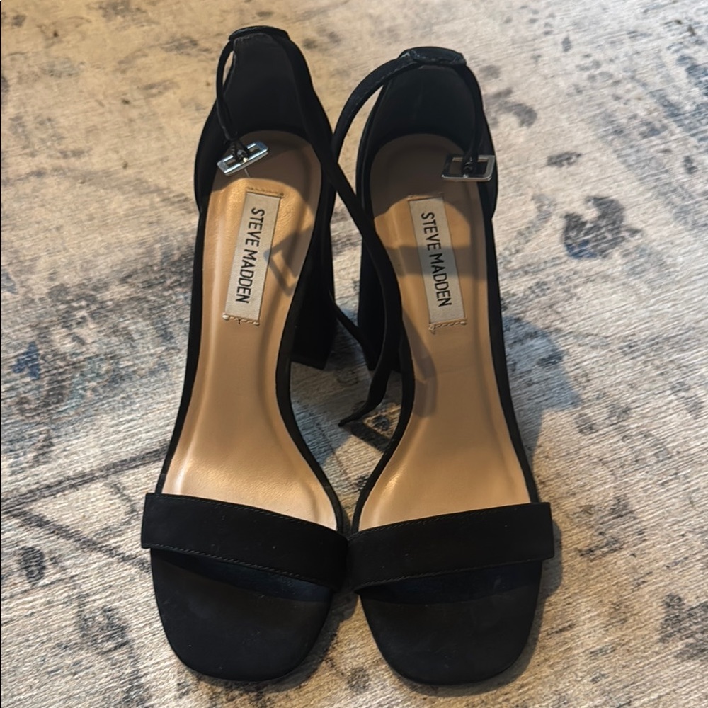 Steve Madden Black Women's Heels